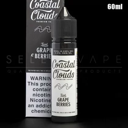 Coastal Clouds – Iced Grape Berries Eliquid 60ml
