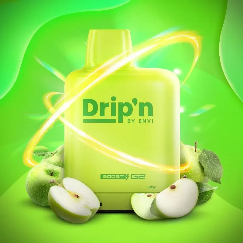 Level X G2 Green Apple Boost Drip’n Pods