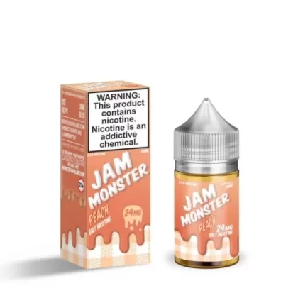 Jam Monster Salt E-Liquid – Peach – 30ml