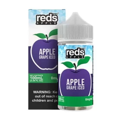 Reds Apple – Apple Grape Iced E Juice – Vape 7 Daze