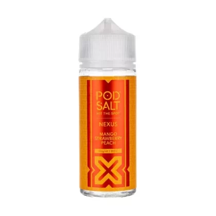 Mango Strawberry Peach 100ml Shortfill E-Liquid by Pod Salt Nexus - Ecigdepot