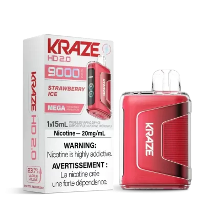 KRAZE 9K- STRAWBERRY ICE