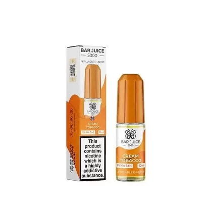 Bar Juice 5000 Nic Salts – Cream Tobacco