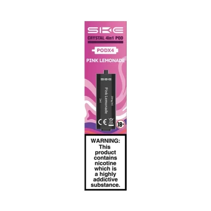 SKE Crystal 4in1 Pink Lemonade Pods (4 Pack) - Nicotine Strength#20mg