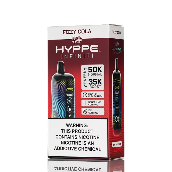 Hyppe Infiniti 50K Puffs Disposable Vape - Kiwi Melon Blush - Image 3
