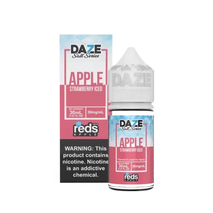 Reds Apple Salt 30mL – Strawberry Iced