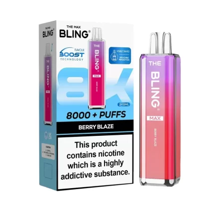 The Crystal Bling Max 8000 Prefilled Vape Kit - Skittles