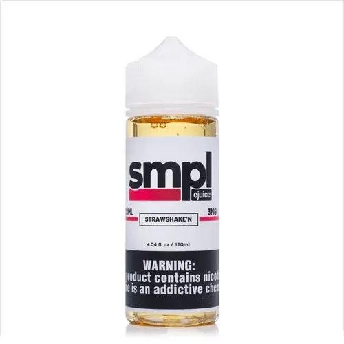 SMPL E-Liquid – Straw Shake’n 120ml - Vape Product; Vape Product, Vape Product