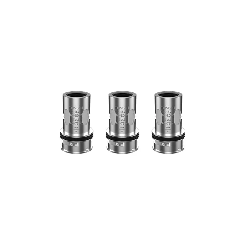 VooPoo TPP Replacement Mesh Coils (Pack of 3) - DM2 0.2 OHMS - Ecigwizard