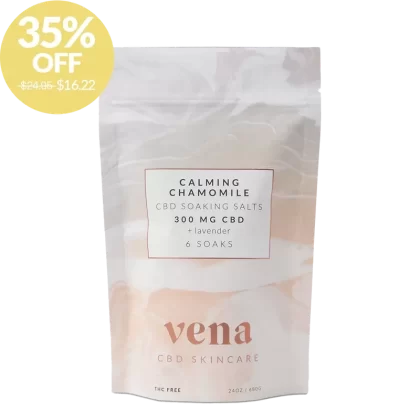 Vena CBD Calming CBD Soaking Salts [Sale]