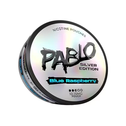 Pablo Blue Raspberry Silver Edition Nicotine Pouches