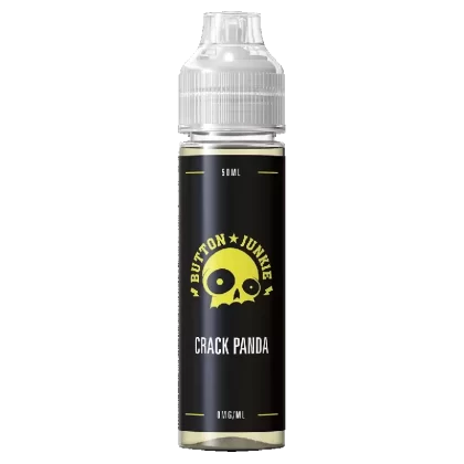 Button Junkie Crack Panda Short Fill – 50ml - ICE NIC SHOT (+£0.99), NIC SALT SHOT (+£0.99)