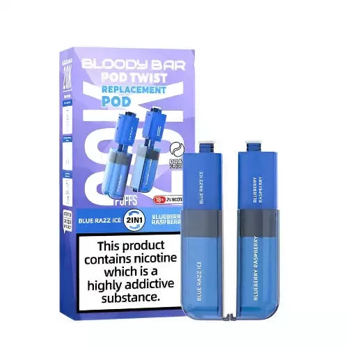 Bloody Bar Pod Twist 20K Prefilled Pods - Strawberry Watermelon B - GUM/ Strawberry kiwi - Image 2