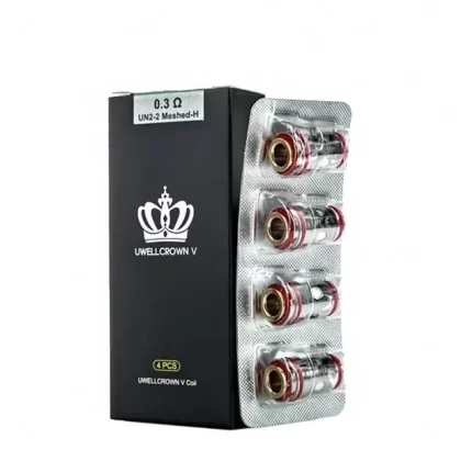 UWELL Crown 5 Coils - Type#0.23 Ohm Single Mesh>0.3 Ohm Dual Mesh>0.2 Ohm Triple Mesh (41F489)