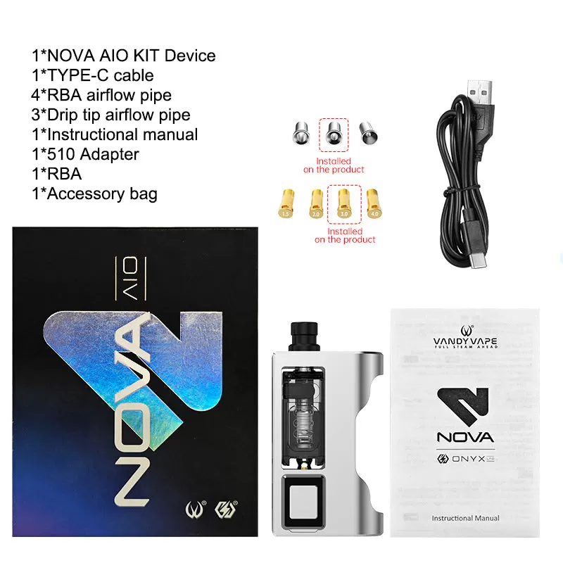 Vandy Vape Nova AIO 60W Kit - Vapormo - Image 3