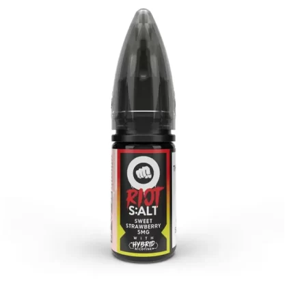 Riot Squad Sweet Strawberry Hybrid Nic Salt E-Liquid - 5mg