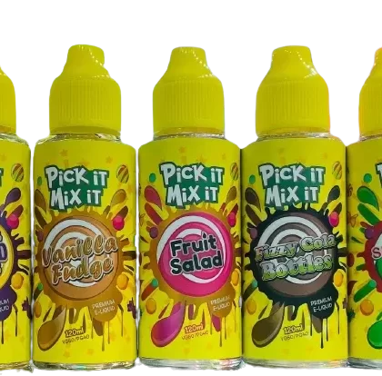 Pick it Mix it 100ml 0mg Shortfill E Liquid