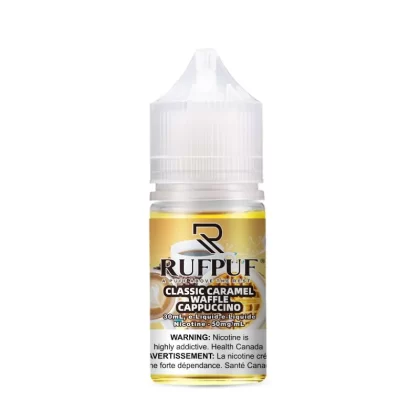 RUFPUF–CLASSIC CARAMEL WAFFLE CAPPUCCINO (20/35/50)mg - Vape Product, Vape Product