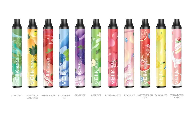 VEIIK MICKO TT DISPOSABLE 600 PUFFS COOL MINT - Vapebazaar Pk