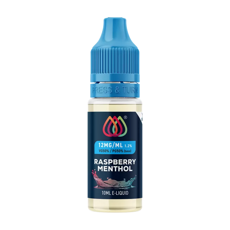 Raspberry Menthol E-Liquid by Aquavape - 10ml - 12mg - Vape Product - Image 3