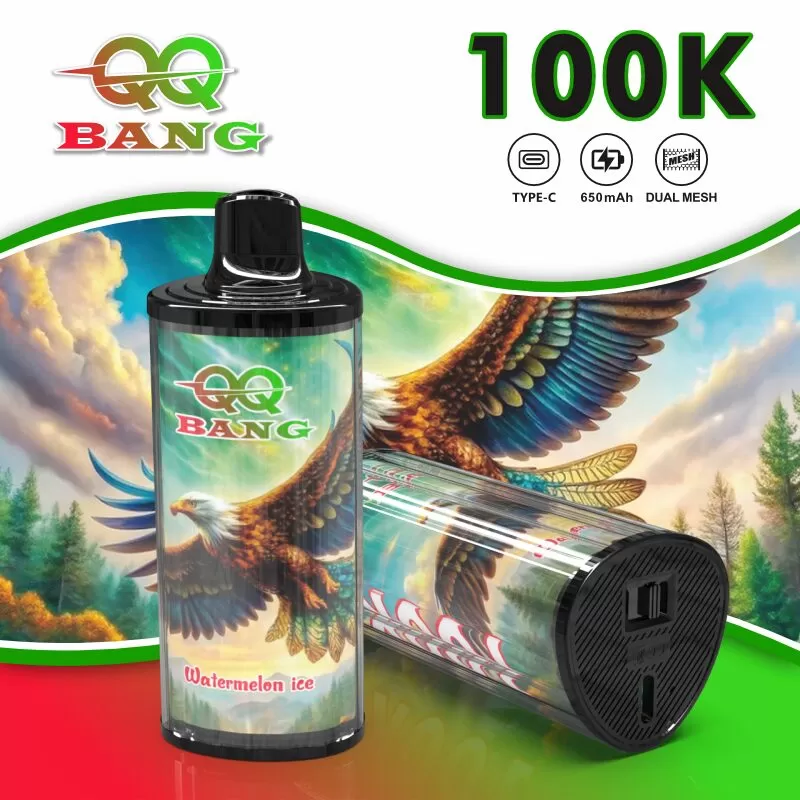 Bang QQ 100K | 100000 puffs, mesh coil, 12 options, Type-C rechargeable, bulk disposable vape - Aiviouvapes - Image 2