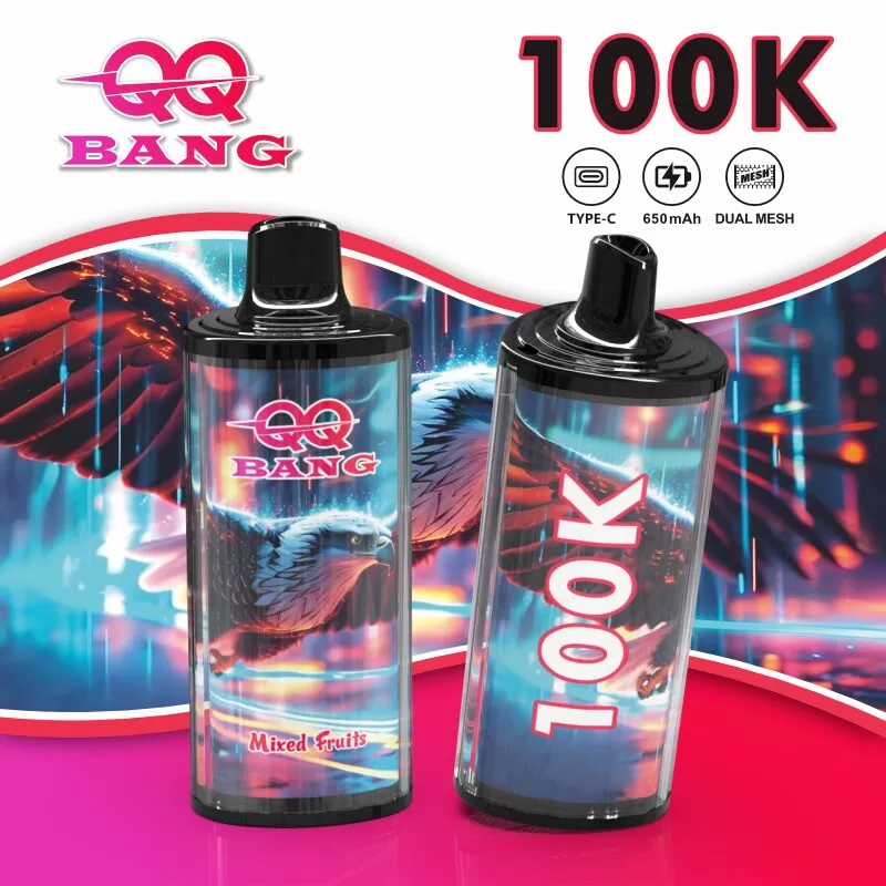 Bang QQ 100K | 100000 puffs, mesh coil, 12 options, Type-C rechargeable, bulk disposable vape - Aiviouvapes - Image 3