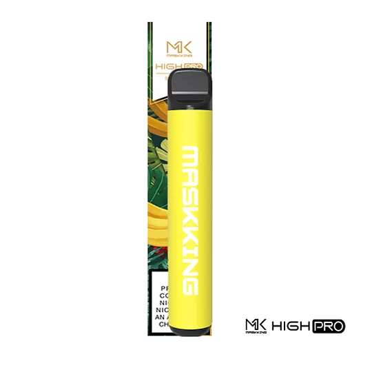 Maskking High PRO (Buy 2 Get 1 FREE) Disposable 1000 Puffs - Banana Ice - Image 2