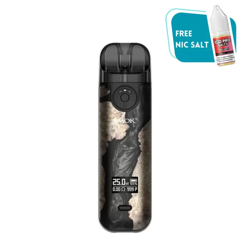 Smok Novo 4 Pod Kit - Blue Grey Cobra, Cyan Pink Cobra