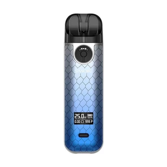 Smok Novo 4 Pod Kit - Blue Grey Cobra, Cyan Pink Cobra - Image 2