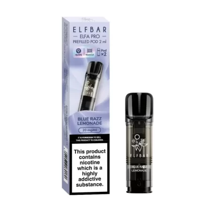 Blue Razz Lemonade Prefilled Pods Elfa PRO Series by Elf Bar (2 x 2ml)