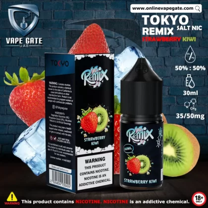 Tokyo Remix Strawberry Kiwi Saltnic 30ml - 35 mg / 30 ml
