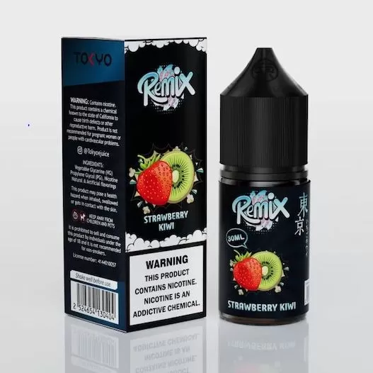 Tokyo Remix Strawberry Kiwi Saltnic 30ml - 35 mg / 30 ml - Image 2
