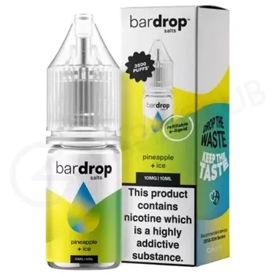 Pineapple Ice Nic Salt E-Liquid by Bar Drop Salts