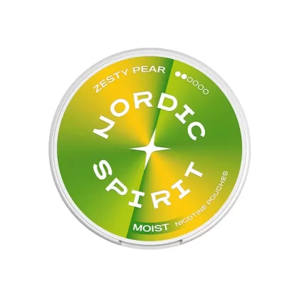 Nordic Spirit Zesty Pear Nicotine Pouches - Strong - 9mg