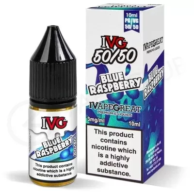 Blue Raspberry E-Liquid by IVG 50/50