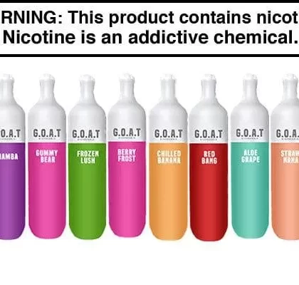GOAT DISPOSABLE VAPE – 4000 PUFFS - Vapejuice