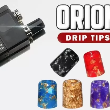 Blitz Sequins Orion Pod Drip Tip - Pink