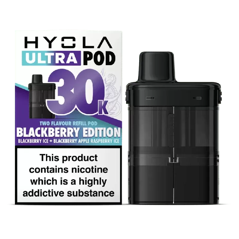 Hyola Ultra 30K Prefilled Replacement Pods Blackberry Edition - Ecigpremium