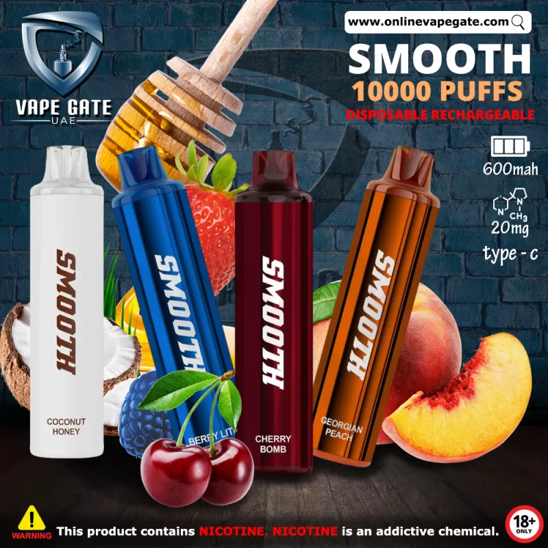 Smooth 10,000 Disposable Vape - Watermelon Ice / 20 mg