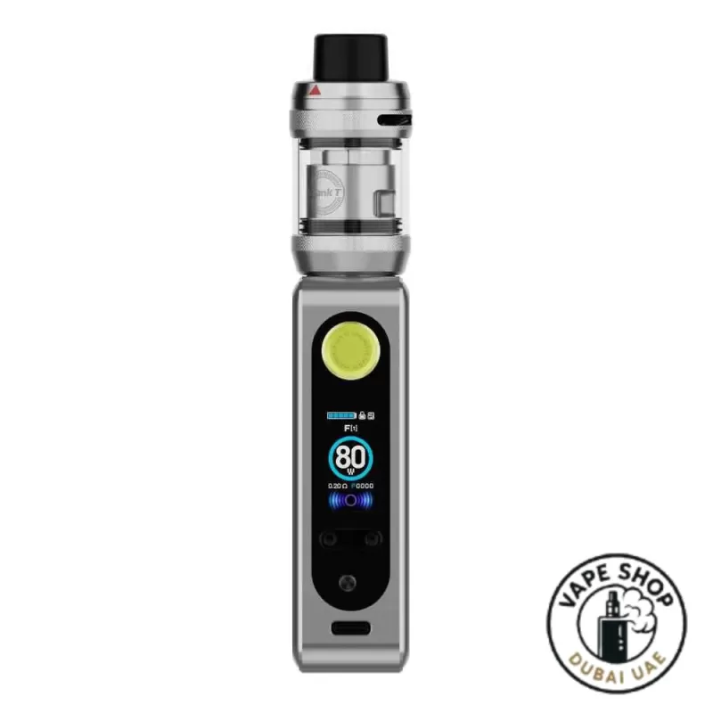 VAPORESSO Gen SE Pod System Kit 80W Vape Kit in Dubai - Artic Silver, Dark Black (E73E1A) - Image 2