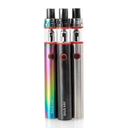 Smok Stick M17 Pen-Style AIO Starter Kit (Built-In Battery) - Color#BLACK>SILVER>7-COLOR (A14568)