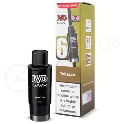Tobacco IVG Savr Refill Pack - Ecigpremium