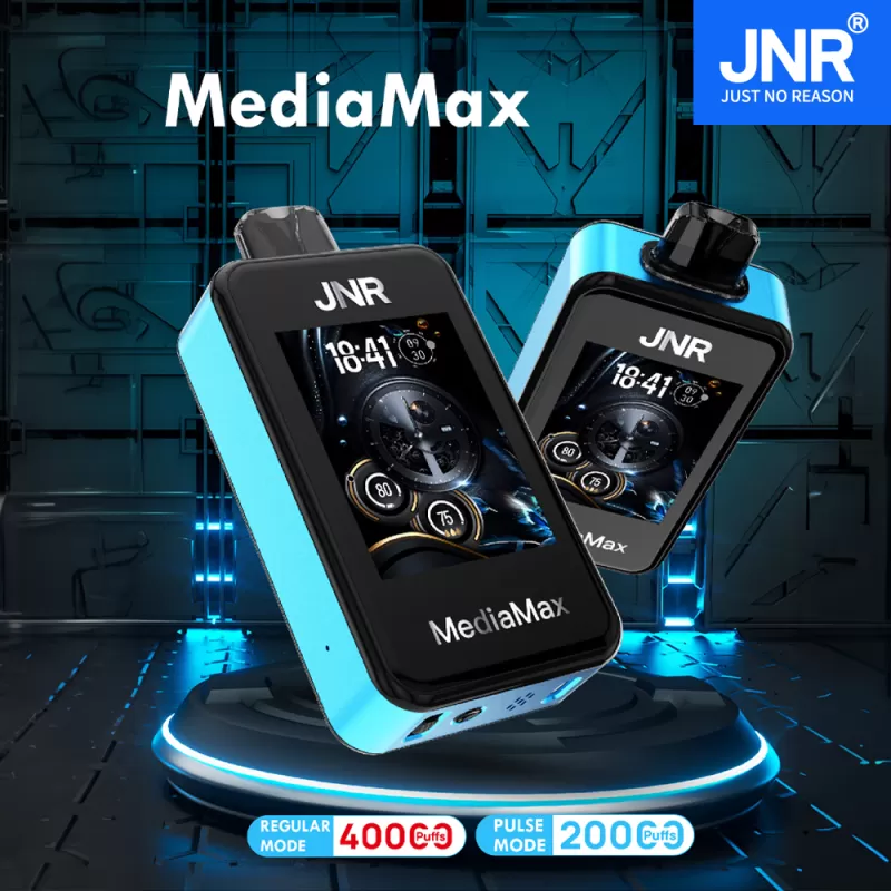 JNR "Media Max" 40K Disposable Device - 40000 Puffs - Sour Apple Ice
