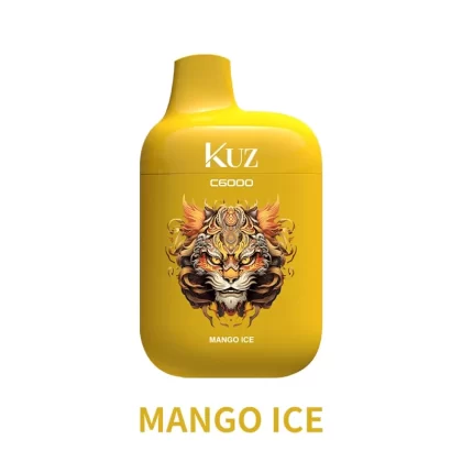 KUZ C6000 PUFFS – MANGO ICE - Ozvapeone (8F2245)