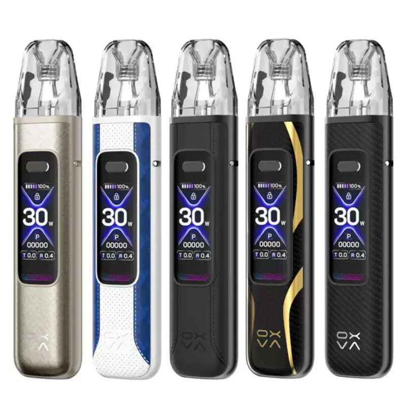 Oxva Xlim Pro 3 Vape Kit - Black Leather
