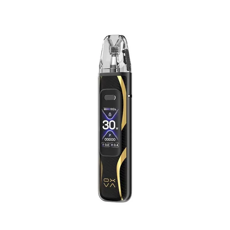 Oxva Xlim Pro 3 Vape Kit - Black Leather - Image 3