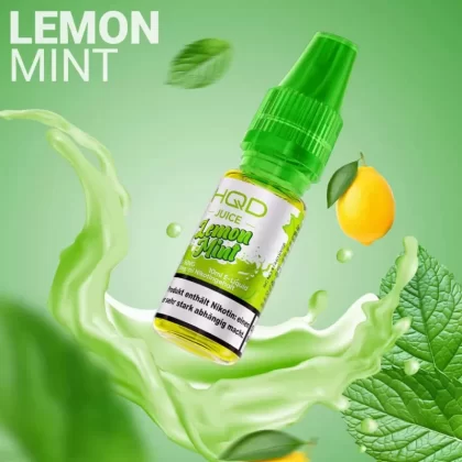 HQD Juice Liquid – Lemon Mint – 18 mg/ml Nikotin - HQD Juice / Minze / Zitrone / 18mg/ml