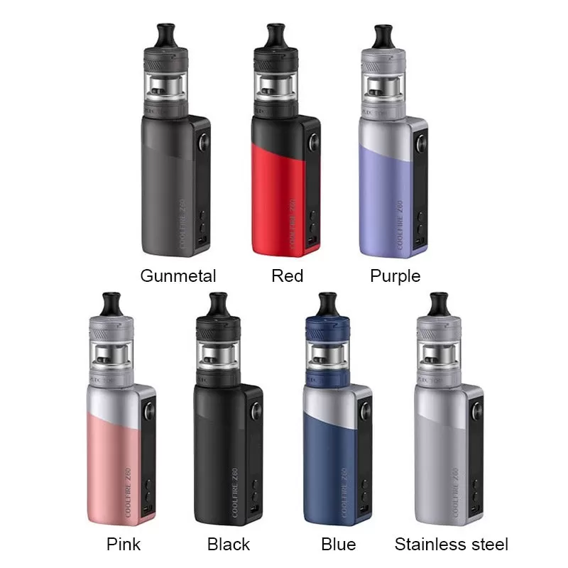 Innokin Coolfire Z60 Kit with Zlide Top Tank Atomizer - Gunmetal - Image 2
