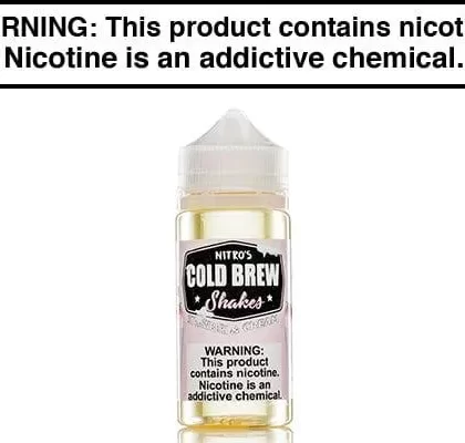 STARWBERI & CREAM BY NITRO’S COLD BREW 100ML - Vapejuice