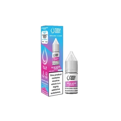 Pukka Juice Blue Sour Razz 5000 E Liquid - Nicotine Strength#20mg>10mg (E920E2)